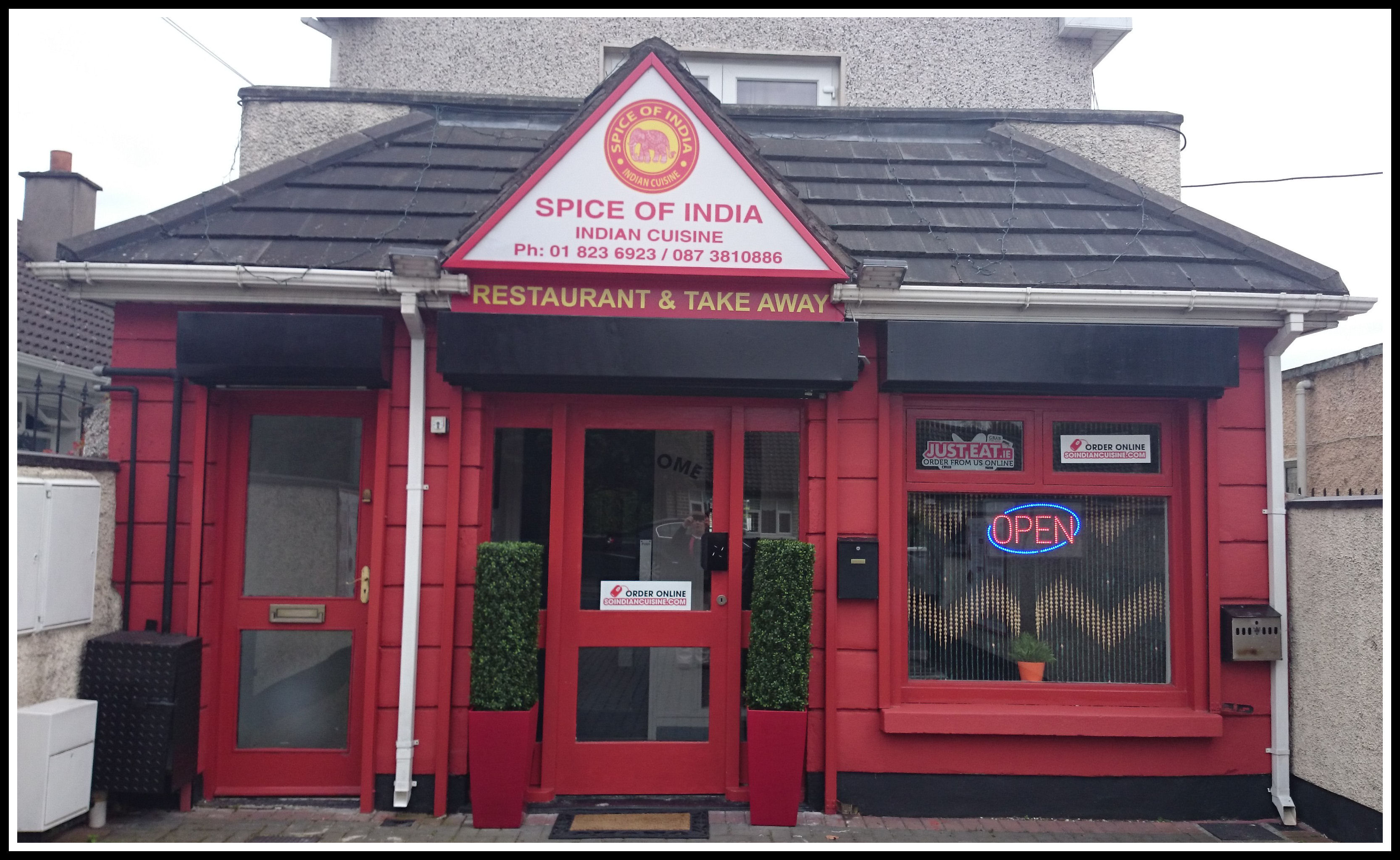 Spice Of India, 5 Weavers Row, Clonsilla, D15 - Tel:- 01 823 6923