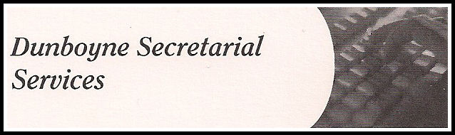 Dunboyne Secretarial Services - Tel: 01 825 2581